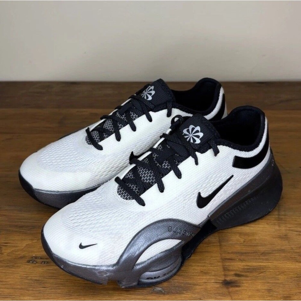 Nike Air Zoom SuperRep 4 Next Nature Premium White Black Women’s Size 9